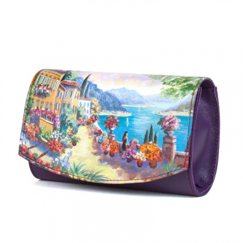 Комплект из саквояжа и кошелька "Южный город" фото фото 3