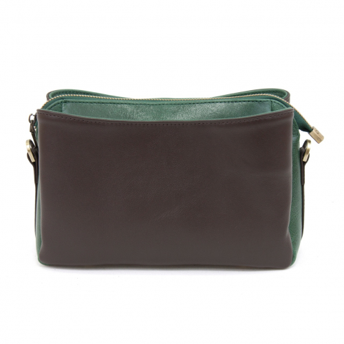 Женская кожаная сумка через плечо с рисунком ручной работы "Сказочный дракон" — кросс боди с принтом на заказ фото 6