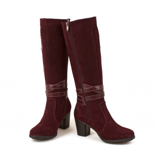 Комплект сапоги с вышивкой и сумка "Восточный огурец" - кожаный женский набор рюкзак и ботинки ручной работы с рисунком |  Sumnizza фото 2