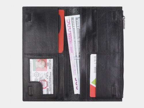 Женский кошелек с росписью "Снежная королева" - кожаный женский кошелек-портмоне ручной работы с рисунком на заказ |  Sumnizza фото 3