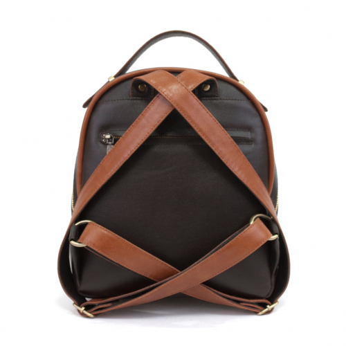 Городской женский рюкзак с рисунком ручной работы «Осенняя лисичка» на заказ ручной работы с рисунком на заказ | Sumnizza фото 4