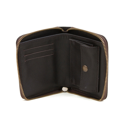 Стильный женский кошелек  с рисунком ручной работы "Чешир" - кожаный женский кошелек-портмоне ручной работы с рисунком на заказ |  Sumnizza фото 3