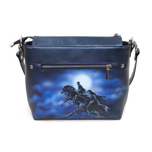 Женская сумка с росписью "Мастер и Маргарита" на заказ | Sumnizza фото 4