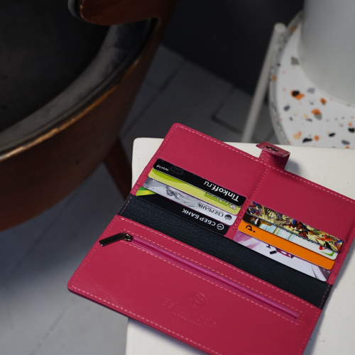 Женское портмоне с фото-принтом "Венеция на закате" - кожаный женский кошелек-портмоне ручной работы с рисунком на заказ |  Sumnizza фото 5