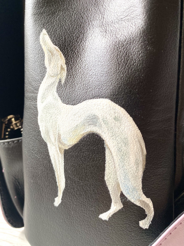 Кожаный рюкзак с рисунком ручной работы по мотивам сериала "Друзья" - изготовление кожаной женской сумки ручной работы с рисунком | Сумки с принтом на заказ - Sumnizza фото 12