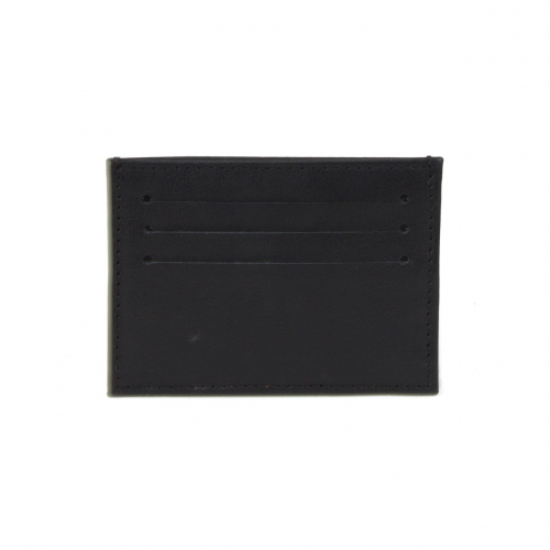 Холдер для карт с ручной росписью "Котик" - кожаный женский конверт для карт, холдер ручной работы с рисунком |  Sumnizza фото 2