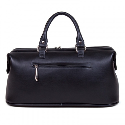 Кожаный комплект «Незнакомка» – сумка и кошелек с росписью ручной работы фото фото 3