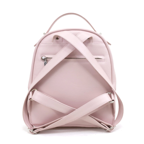 Женский рюкзак с аппликацией и росписью "Пионы" ручной работы с рисунком и вышивкой на заказ - Sumnizza фото 4