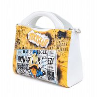 Вместительная деловая сумка с короткими ручками "По следам Диснея" на заказ