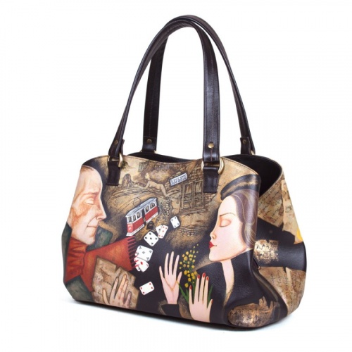 Комплект из сумки и кошелька "Мастер и Маргарита" фото фото 2