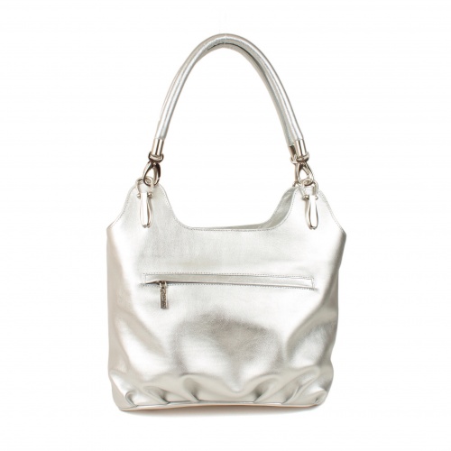 Кожаная женская сумка мешок "Лёгкая красота" - кожаная женская сумка хобо, сумка мешок ручной работы с рисунком на заказ |  Sumnizza фото 4