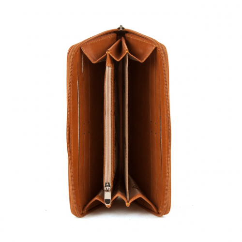 Прямоугольный кожаный кошелек черный с рисунком Кота Бегемота ручной работы на заказ - кожаный женский кошелек-портмоне ручной работы с рисунком на заказ |  Sumnizza фото 3