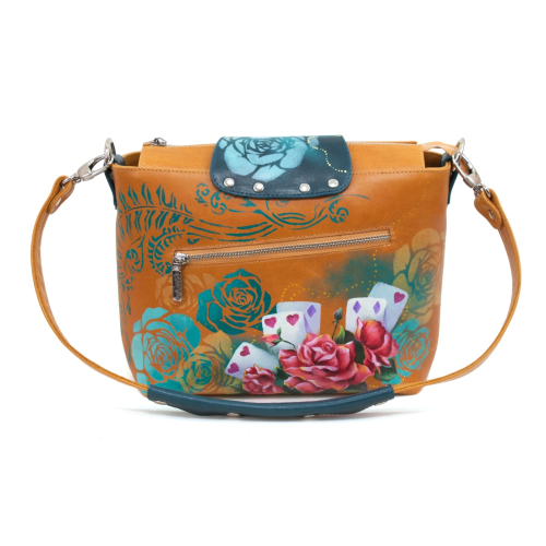 Женская сумка на клапане "Веселый Чешир" на заказ | Sumnizza фото 3