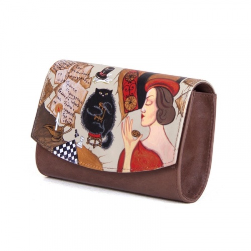 Комплект из сумки и кошелька "Мастер и Маргарита" фото фото 6