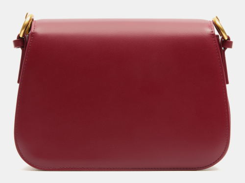 Кросс боди с авторской росписью по коже "Гранат" — кросс боди с принтом на заказ фото 3