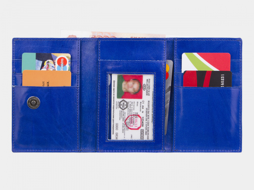 Женский кошелёк с росписью ручной работы "Лето" - кожаный женский кошелек-портмоне ручной работы с рисунком на заказ |  Sumnizza фото 3