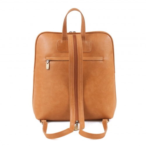 Рюкзак унисекс городской из натуральной кожи с росписью "Пума" ручной работы с рисунком и вышивкой на заказ - Sumnizza фото 2