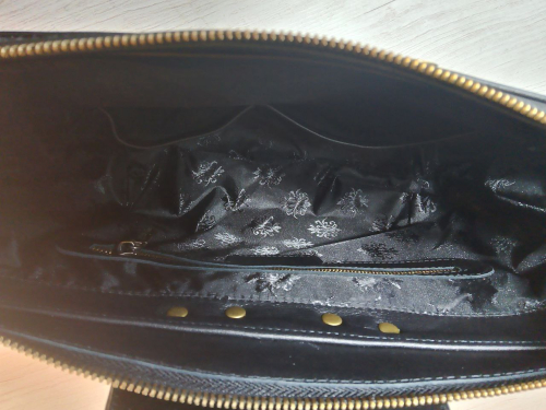 Женская сумка через плечо из натуральной кожи с рисунком ручной работы на заказ "Река смерти" на заказ | Sumnizza фото 10