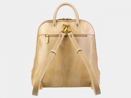 Женский рюкзак повседневный и для путешествий с росписью "Ромашки" ручной работы с рисунком и вышивкой на заказ - Sumnizza фото 4