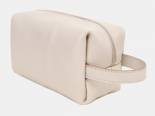 Женская косметичка из натуральной кожи "Молоко" - кожаная женская косметичка ручной работы с рисунком на заказ |  Sumnizza фото 3