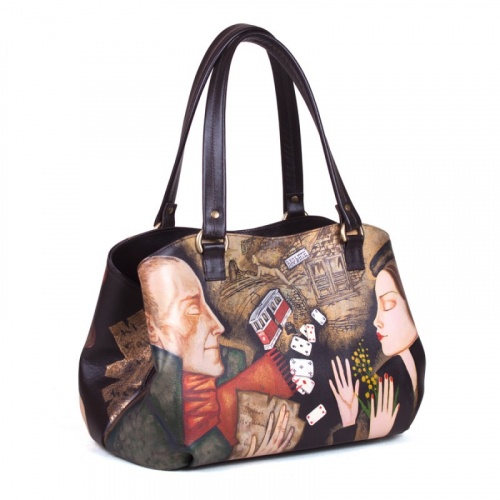 Комплект из сумки и кошелька "Мастер и Маргарита" фото фото 5