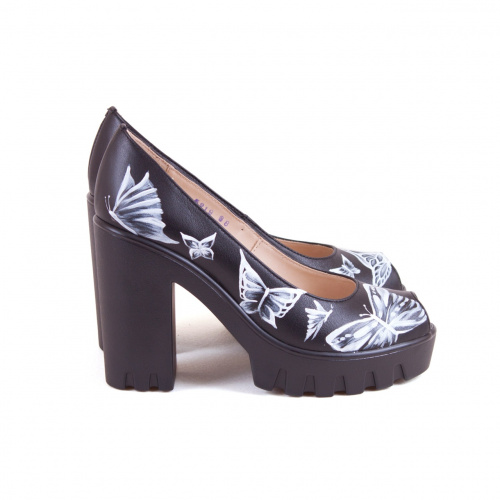 Женские туфли с открытым мыском "Бабочки" фото фото 6