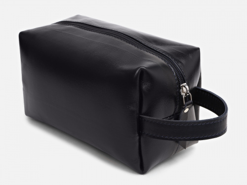 Косметичка из натуральной кожи "Черный лак" - кожаная женская косметичка ручной работы с рисунком на заказ |  Sumnizza фото 3