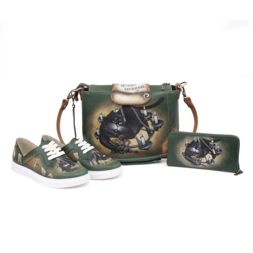 Трендовая сумка с рисунком ручной работы «Кот Бегемот» на заказ | Sumnizza фото 7