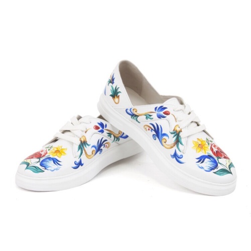 Обувь слипоны "Доменико и Стефано" - кожаные женские кеды и слипоны ручной работы с рисунком на заказ | Sumnizza