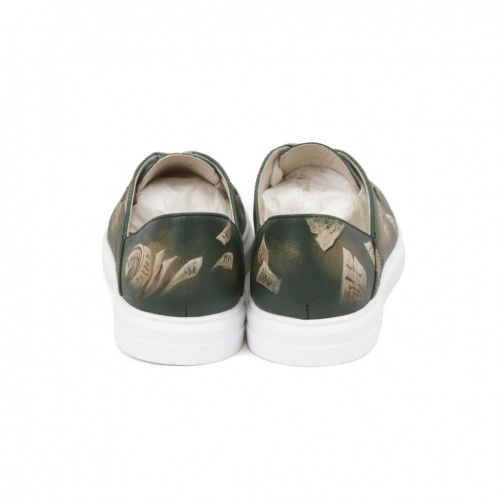 Кожаные кеды ручной работы "Кот Бегемот" - кожаные женские кеды и слипоны ручной работы с рисунком на заказ | Sumnizza фото 5