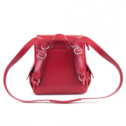 Маленькая женская сумка рюкзак "Моя кисуля" ручной работы с рисунком и вышивкой на заказ
 фото 4