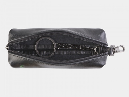 Ключница "Алиса Грибы" - кожаная ключница ручной работы с рисунком на заказ |  Sumnizza фото 3