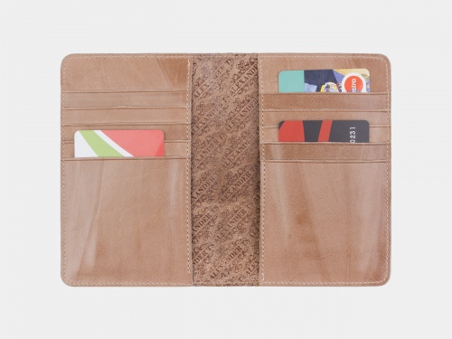 Обложка для паспорта на заказ "Мопс" - кожаный женский кошелек-портмоне ручной работы с рисунком на заказ |  Sumnizza фото 3