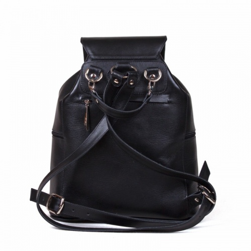 Женский рюкзак с рисунком по коже "Агнес Грю" ручной работы с рисунком на заказ | Sumnizza фото 3