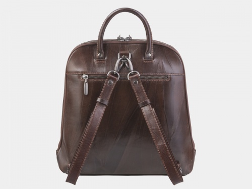 Модный красивый рюкзак с ручной росписью "Белый кролик" ручной работы с рисунком и вышивкой на заказ - Sumnizza фото 3