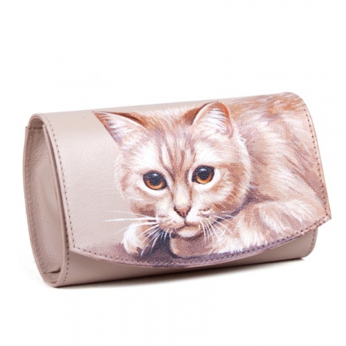 Комплект из саквояжа и кошелька "Рыжий хвост" фото фото 4