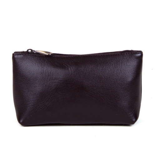 Косметичка женская среднего размера с рисунком ручной работы "Рыбки" - кожаная женская косметичка ручной работы с рисунком на заказ |  Sumnizza фото 2