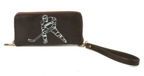 Мужское портмоне из кожи для телефона с портретом ручной работы "Панов - Авангард" - кожаный женский кошелек-портмоне ручной работы с рисунком на заказ |  Sumnizza фото 2