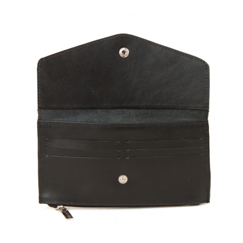 Женский кожаный кошелек с портретом Бенедикта Кэмбербэтча ручной работы - изготовление кожаной женской сумки ручной работы с рисунком | Сумки с принтом на заказ - Sumnizza фото 3