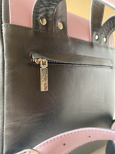 Кожаный рюкзак с рисунком ручной работы по мотивам сериала "Друзья" - изготовление кожаной женской сумки ручной работы с рисунком | Сумки с принтом на заказ - Sumnizza фото 6