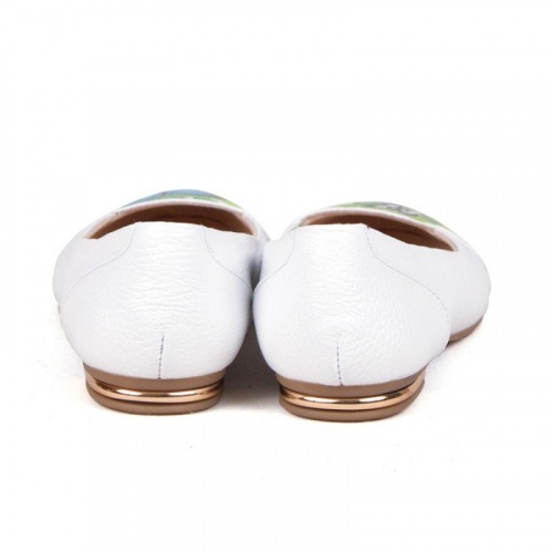 Женские модные балетки "Бабочки" - кожаные женские балетки ручной работы с рисунком на заказ |  Sumnizza фото 7