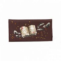 Женский кошелек-карман с росписью "Книжка для лисенка" ручной работы с рисунком на заказ