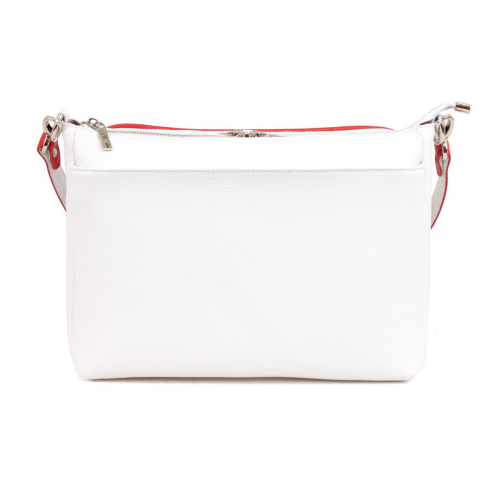 Женская белая сумка на плечо с рисунком ручной работы "Старое авто" на заказ | Sumnizza фото 2