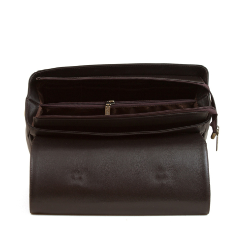 Мужской кожаный портфель с рисунком "Моя пантера" - эксклюзив ручной работы сумка ручной работы с рисунком на заказ фото 7