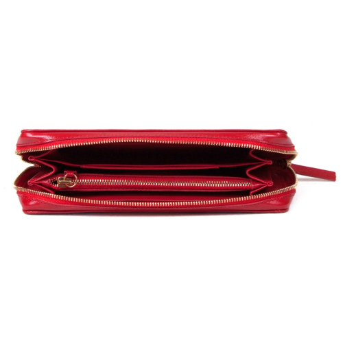 Женский кошелек на молнии с рисунком ручной работы "Снегири" - кожаный женский кошелек-портмоне ручной работы с рисунком на заказ |  Sumnizza фото 2