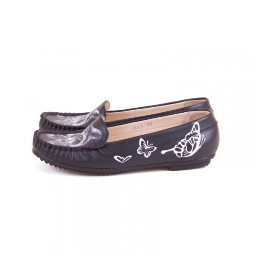 Кожаные мокасины с рисунком "Енотик" - кожаные и замшевые мокасины ручной работы с рисунком на заказ | Sumnizza фото 3