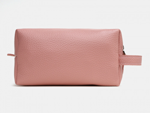 Женская кожаная косметичка "Розовый рассвет" - кожаная женская косметичка ручной работы с рисунком на заказ |  Sumnizza фото 2