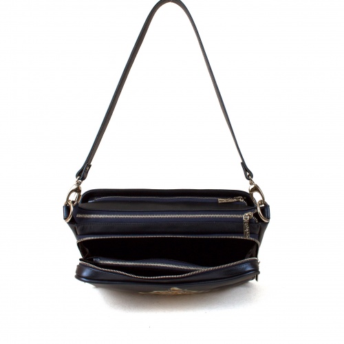 Сумка с тремя отделениями с росписью "Кот Бегемот" на заказ | Sumnizza фото 7