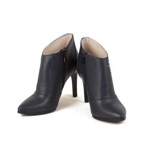 Комплект сумка с тремя отделениями и ботильоны "Чешир" - кожаный женский набор рюкзак и ботинки ручной работы с рисунком |  Sumnizza фото 7