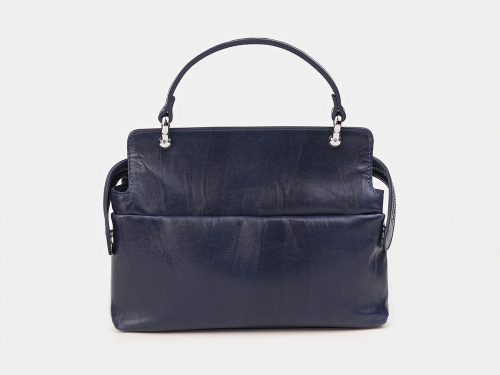 Женская кожаная сумка на молнии с росписью "Котик на луне" на заказ | Sumnizza фото 3